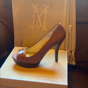 Michael Kors Leather Classic Platform